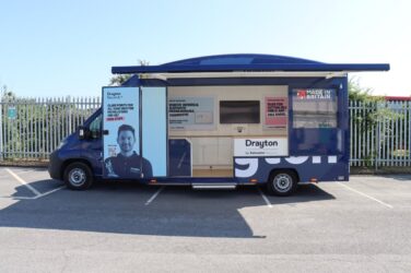 Drayton's training van to go on tour