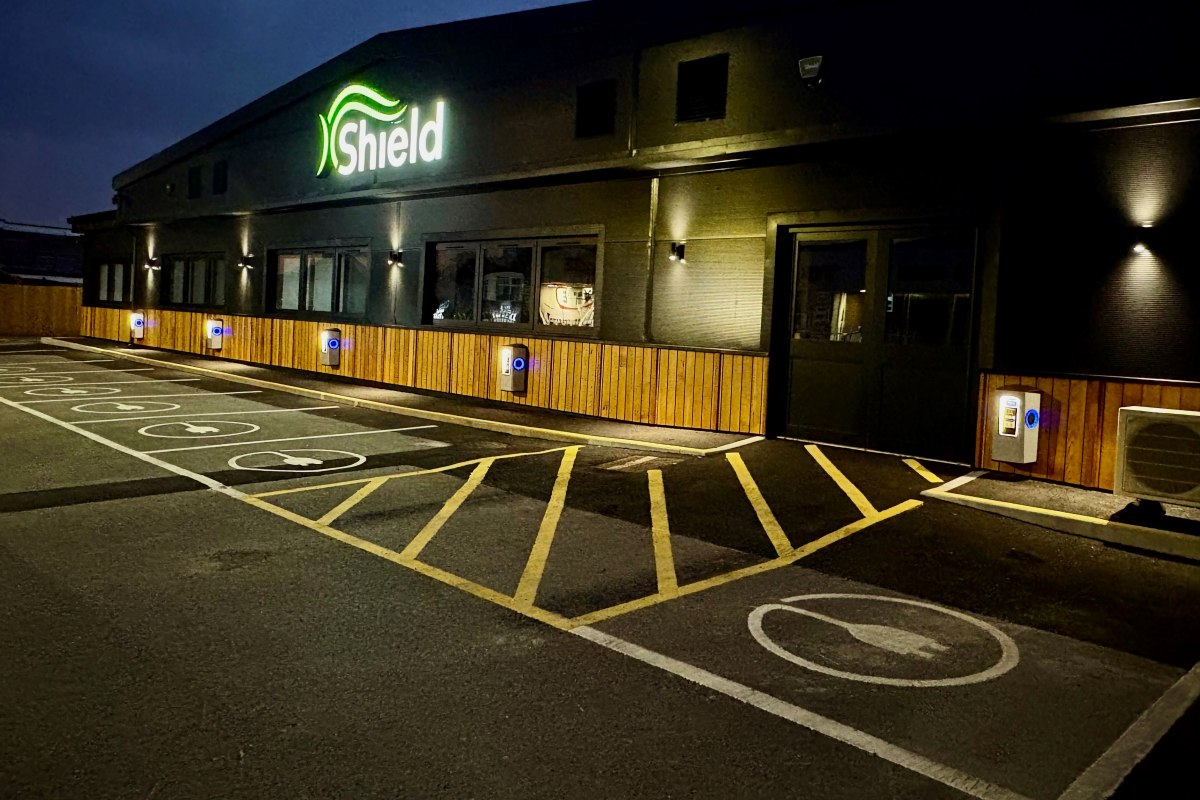 Shield installs Sync Energy EV charging system