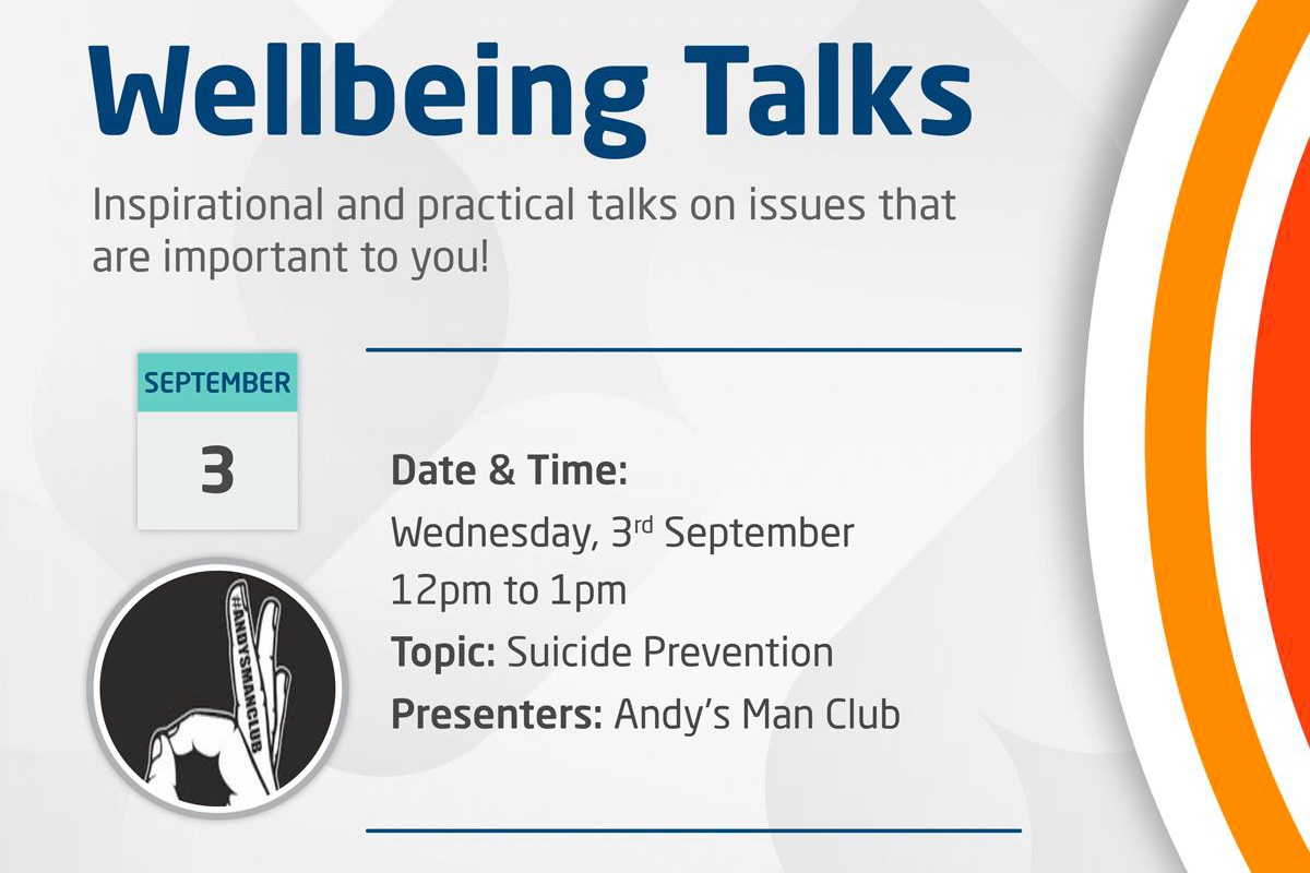 EIC partners with ANDYSMANCLUB for Suicide Prevention Day