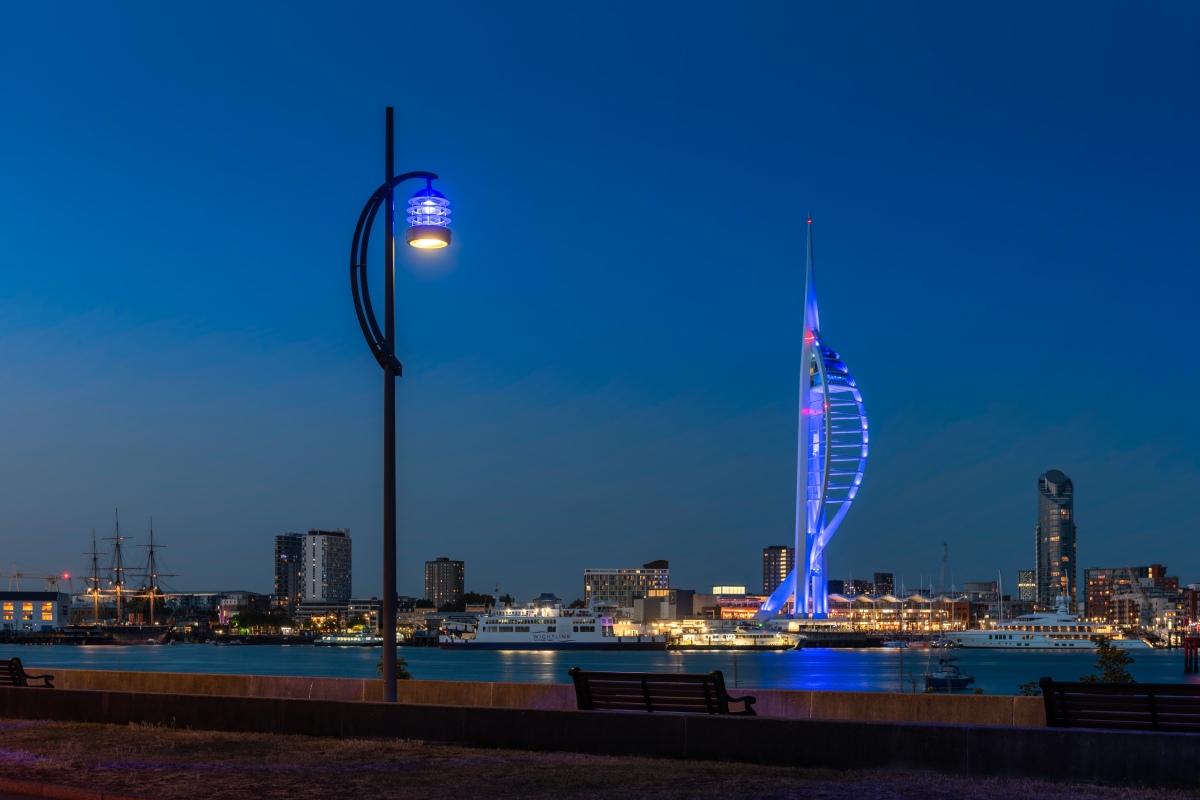 DW Windsor delivers Gosport Harbour lighting upgrade