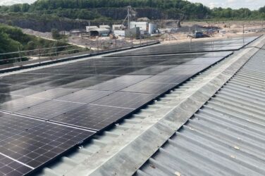 Moorcroft lit up with solar power