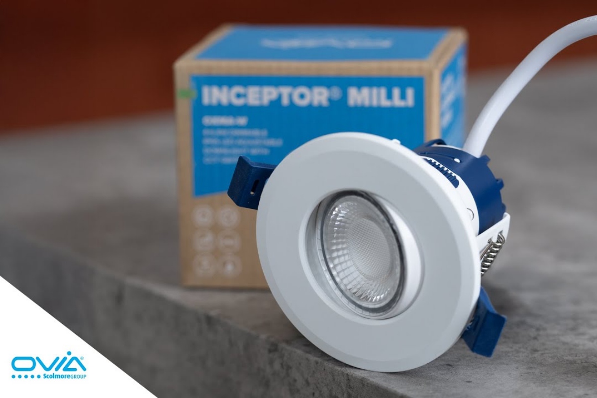 Ovia adds new version to Inceptor Milli downlight range