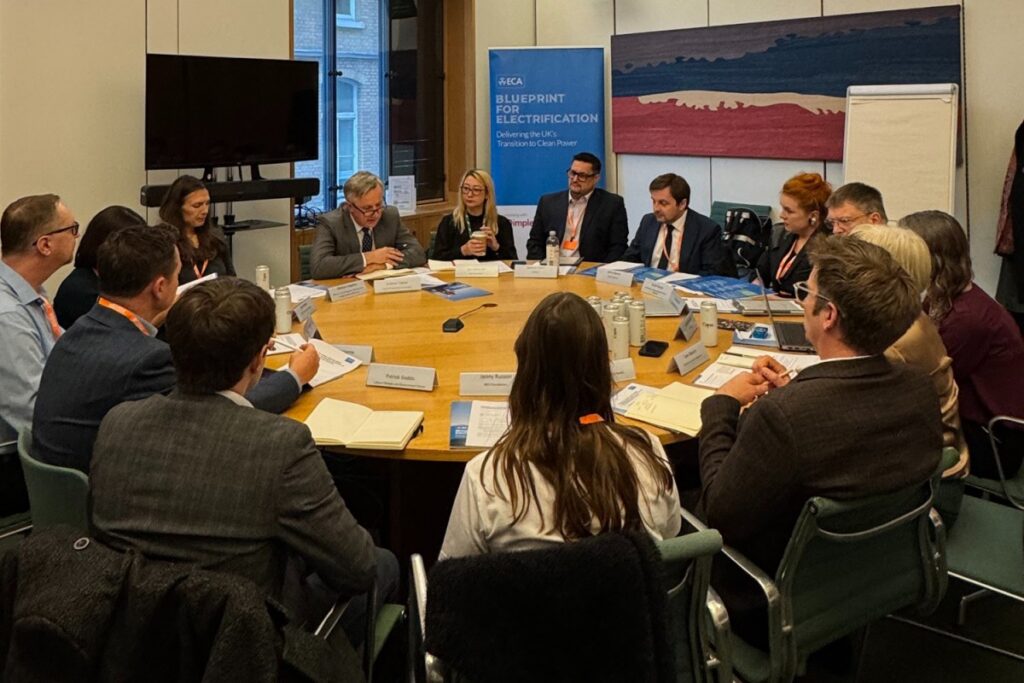 ECA holds parliamentary roundtable to drive UK electrification