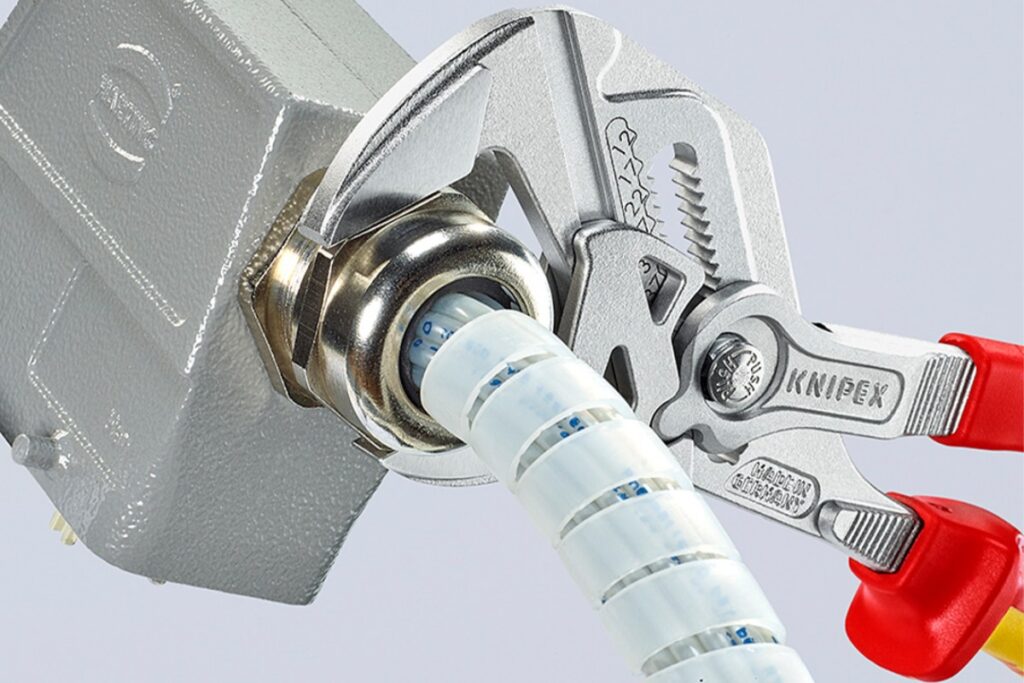 KNIPEX introduces its Pliers Wrench for electricians