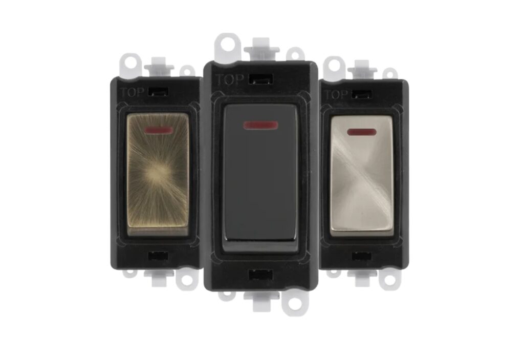 Click Scolmore enhances GridPro Modules with LED indication