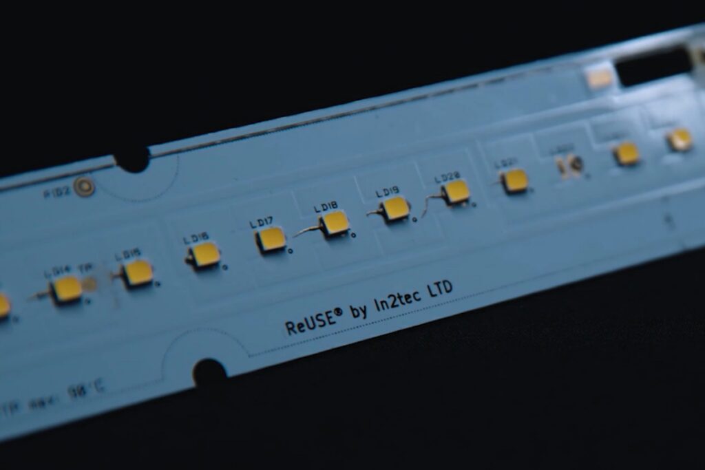 In2tec develops disassemblable lightbars using ReUSE tech