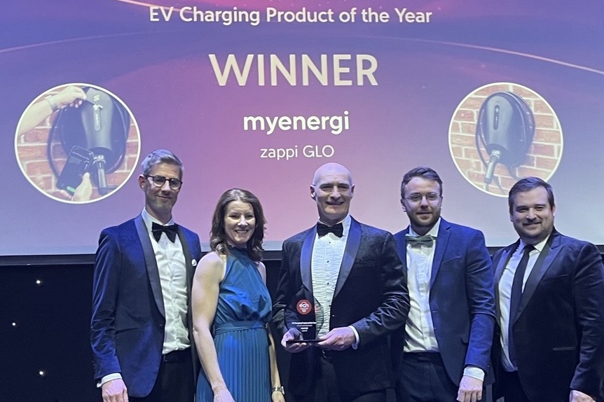 myenergi takes home gold at the 2025 ECN Awards