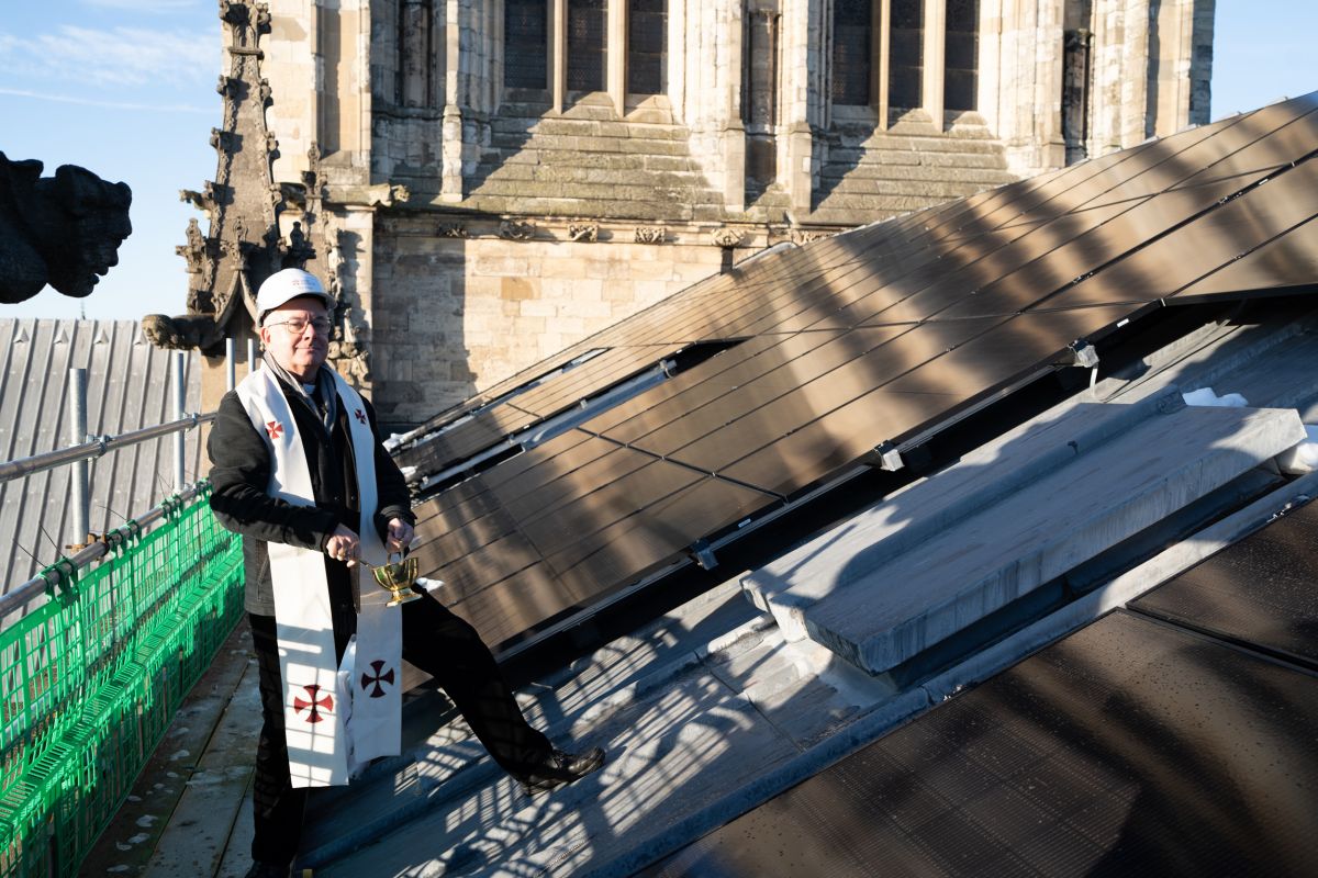 Solar safety upgrade completed at York Minster