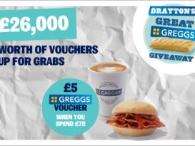 Drayton offers a 'Great Greggs Giveaway'
