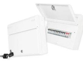 Lockable enclosure covers for Elucian consumer units