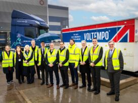 Voltempo powers UK’s first megawatt-scale eHGV charging hub
