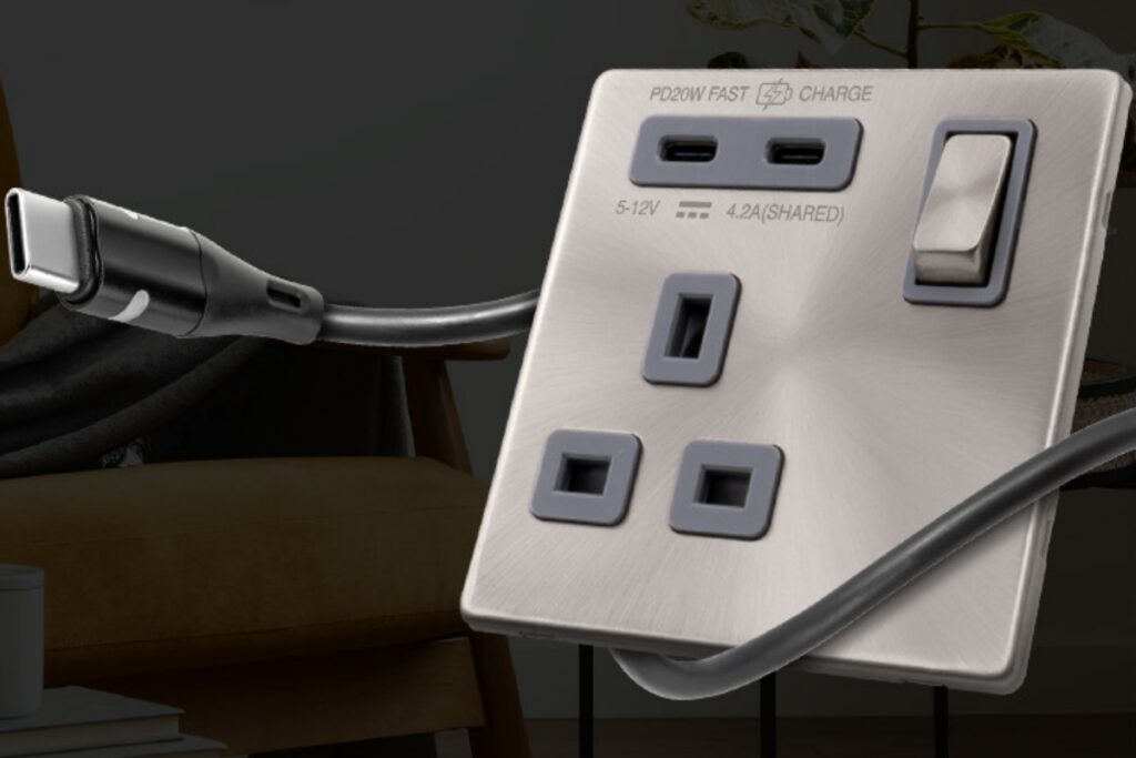 Click Scolmore introduces new Twin Type C USB Socket Outlets