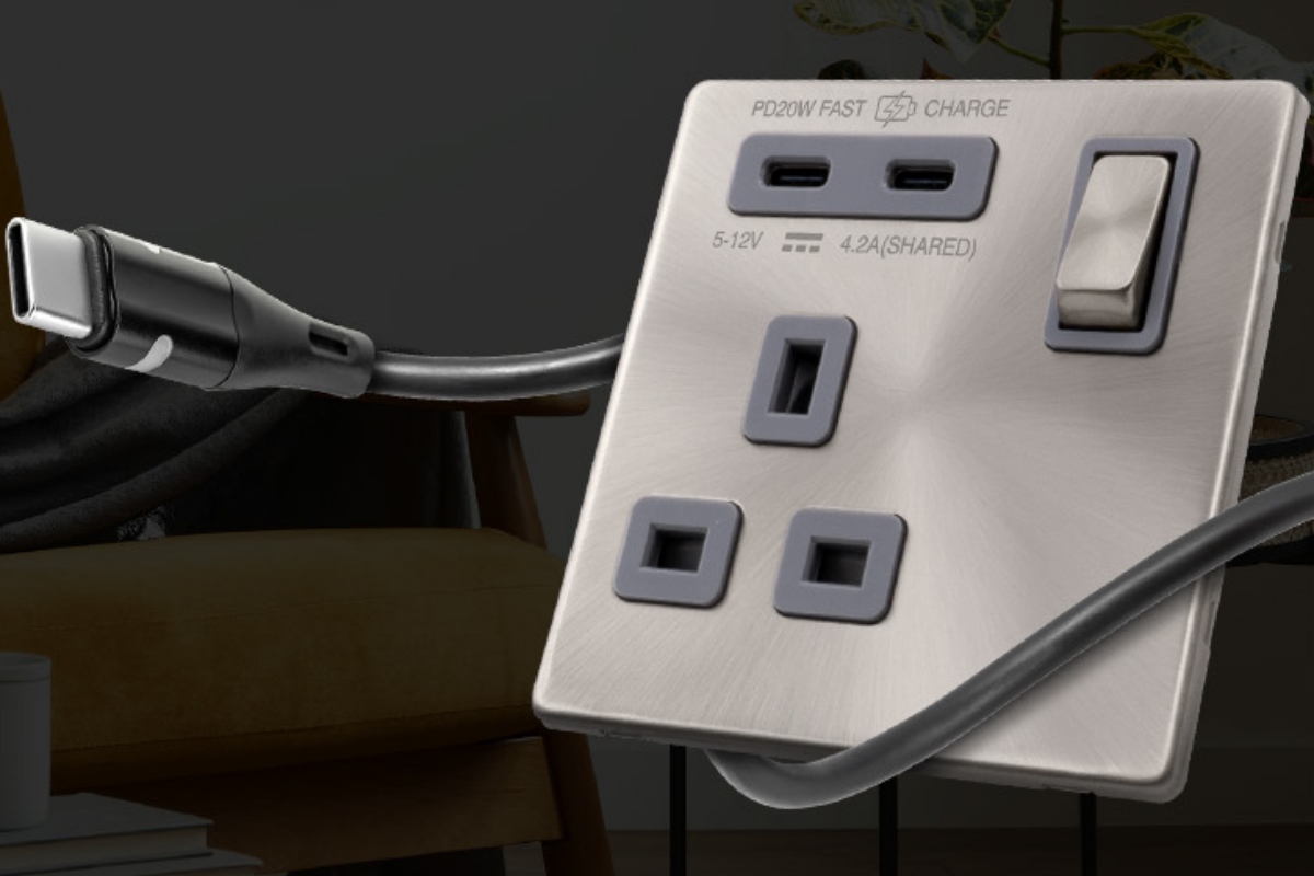 Click Scolmore introduces new Twin Type C USB Socket Outlets