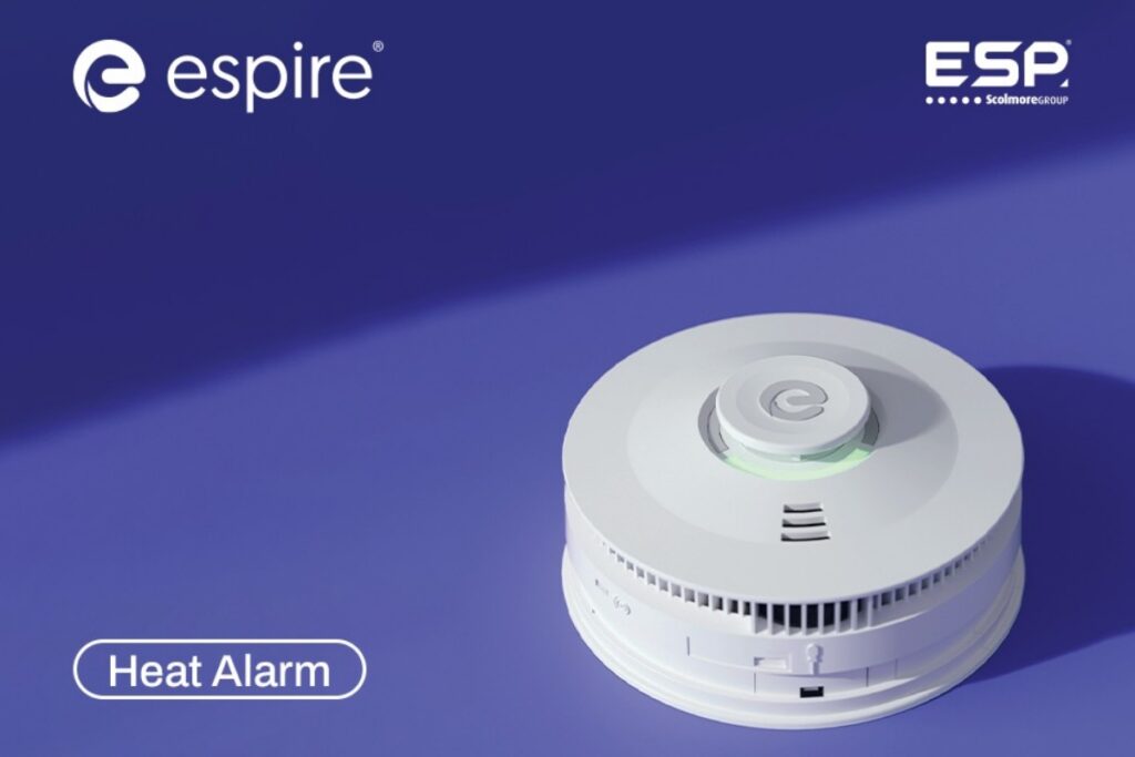ESP offers reliable fire detection with Espire heat alarms