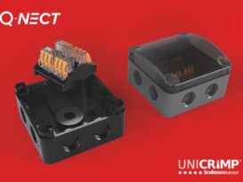 Unicrimp introduces Q-Nect IP weatherproof junction box