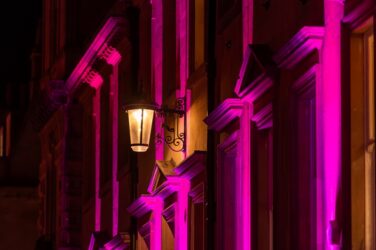 Acrospire supports LED retrofit for lanterns in Bath