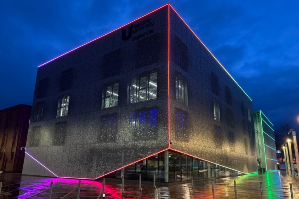 ECS provides dynamic lighting controls to Teeside University