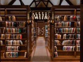 Penn Elcom illuminates historic Yarnton Manor library