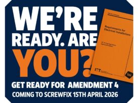 Screwfix to stock IET Wiring Regulations