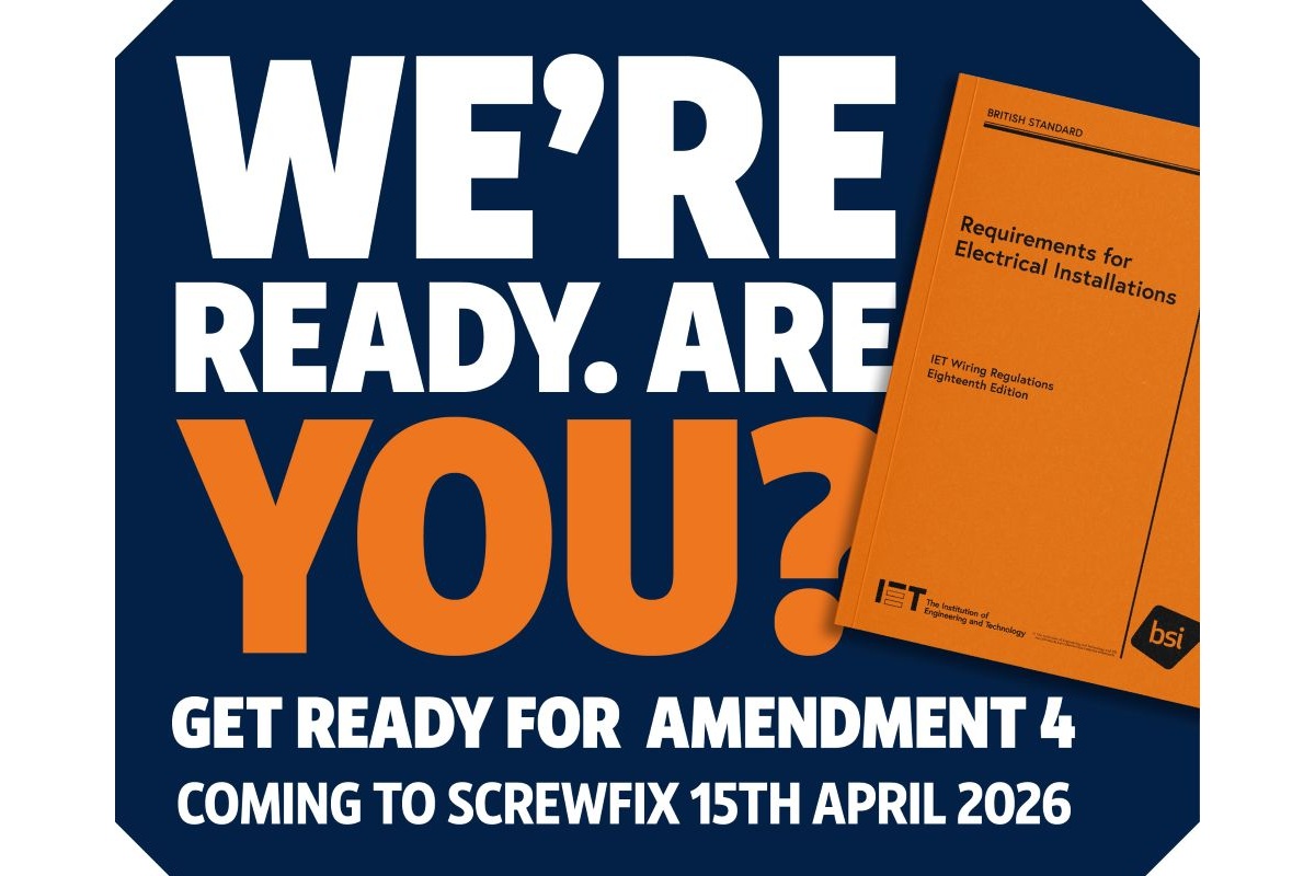 Screwfix to stock IET Wiring Regulations