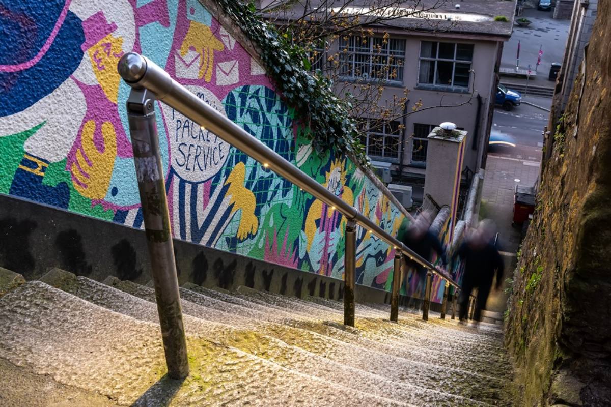 Acrospire upgrades Jacob’s Ladder handrail lighting