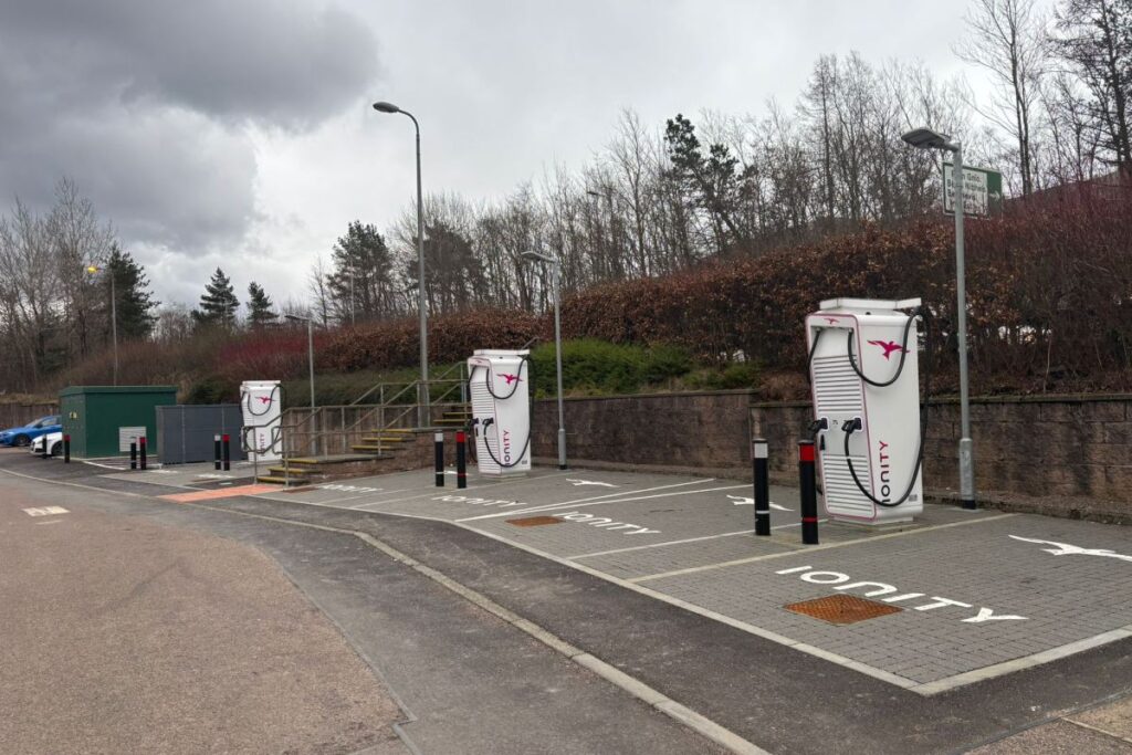 Actemium delivers Scotland EV charging hubs
