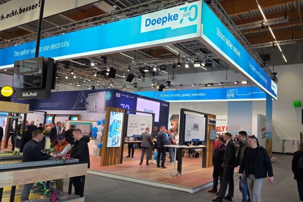 Celebrating 70 years of innovation: Doepke at Light + Building 2026