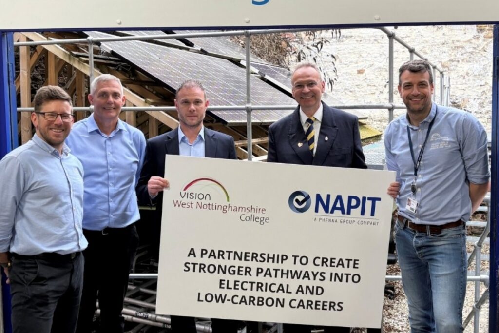 Local partnership opens new pathways into electrical careers