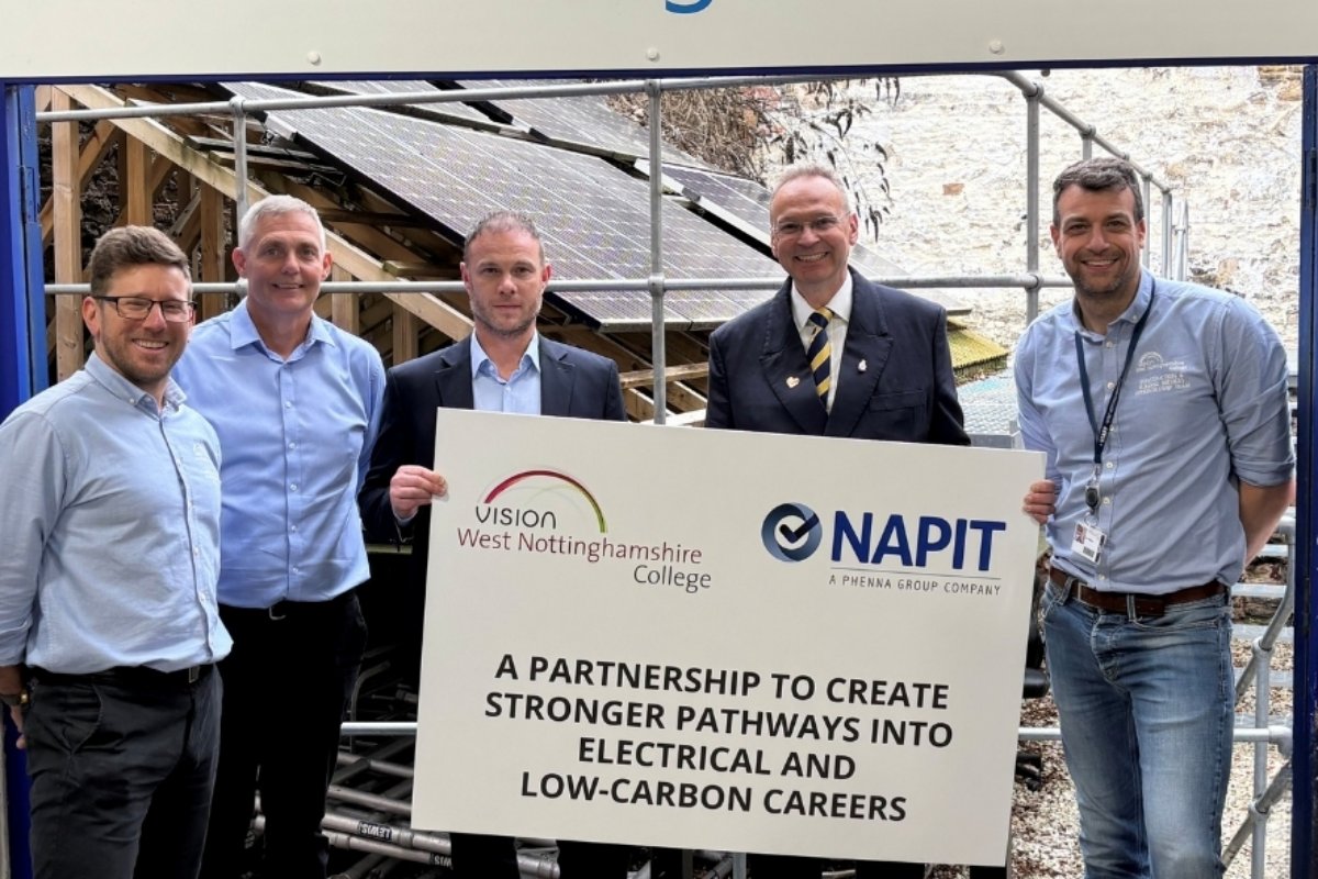 Local partnership opens new pathways into electrical careers
