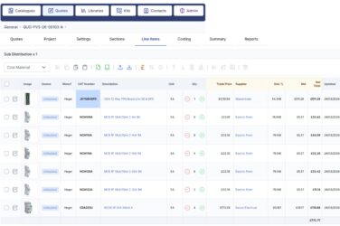 Estimating software electricians can share without limits