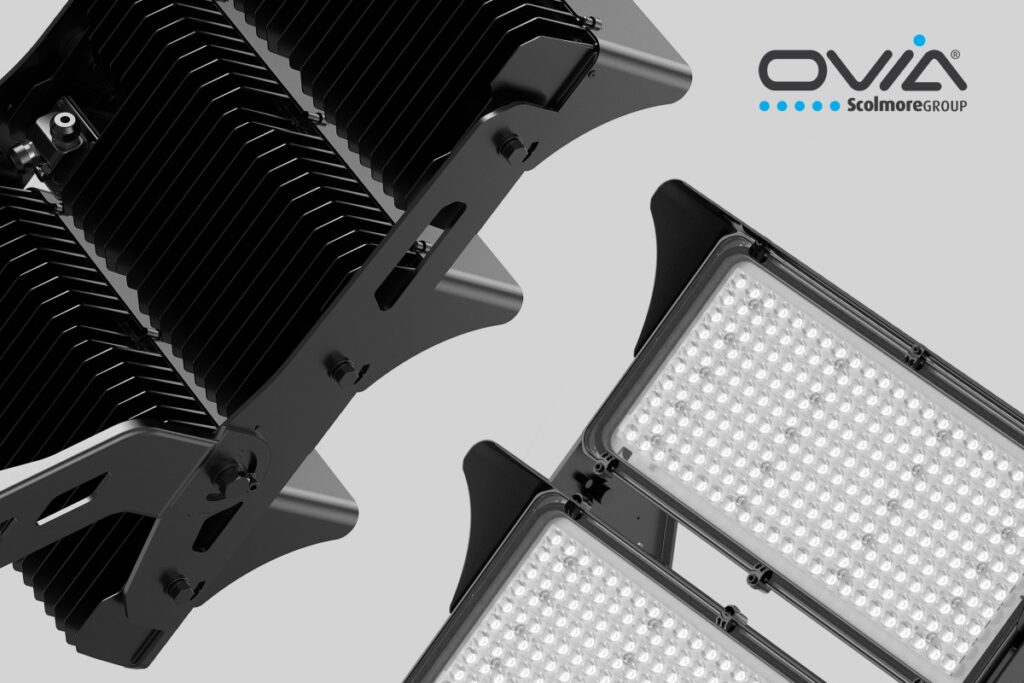 Ovia launches LED sports floodlighting system