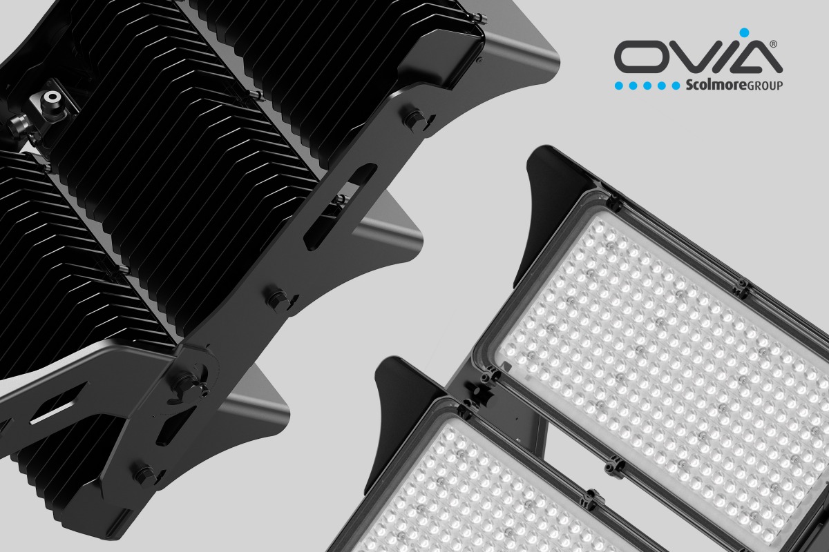 Ovia launches LED sports floodlighting system