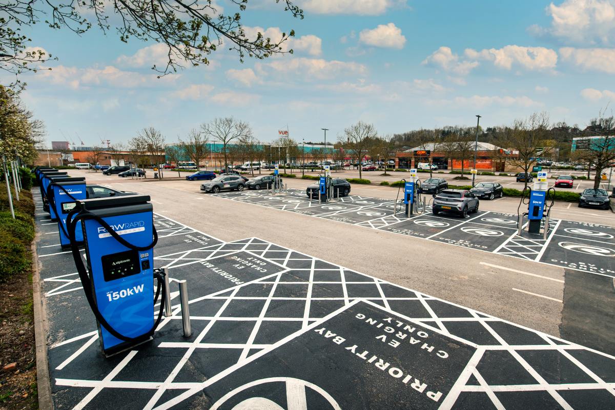 RAW opens EV charging hub in Leeds