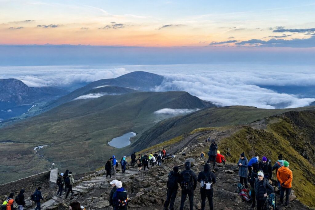 Scolmore team completes Snowdon night climb
