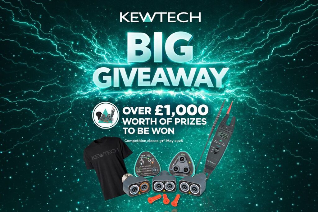 Kewtech announces a big giveaway