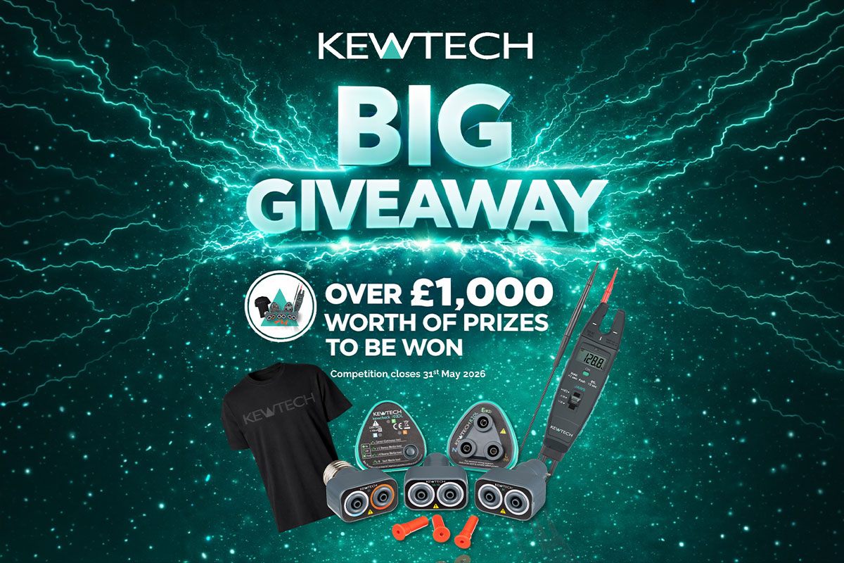 Kewtech announces a big giveaway