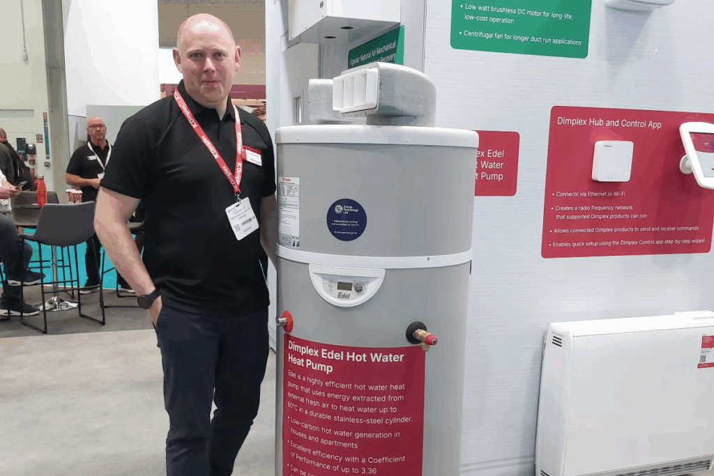 Dimplex hot water heat pump listed on Government ETL