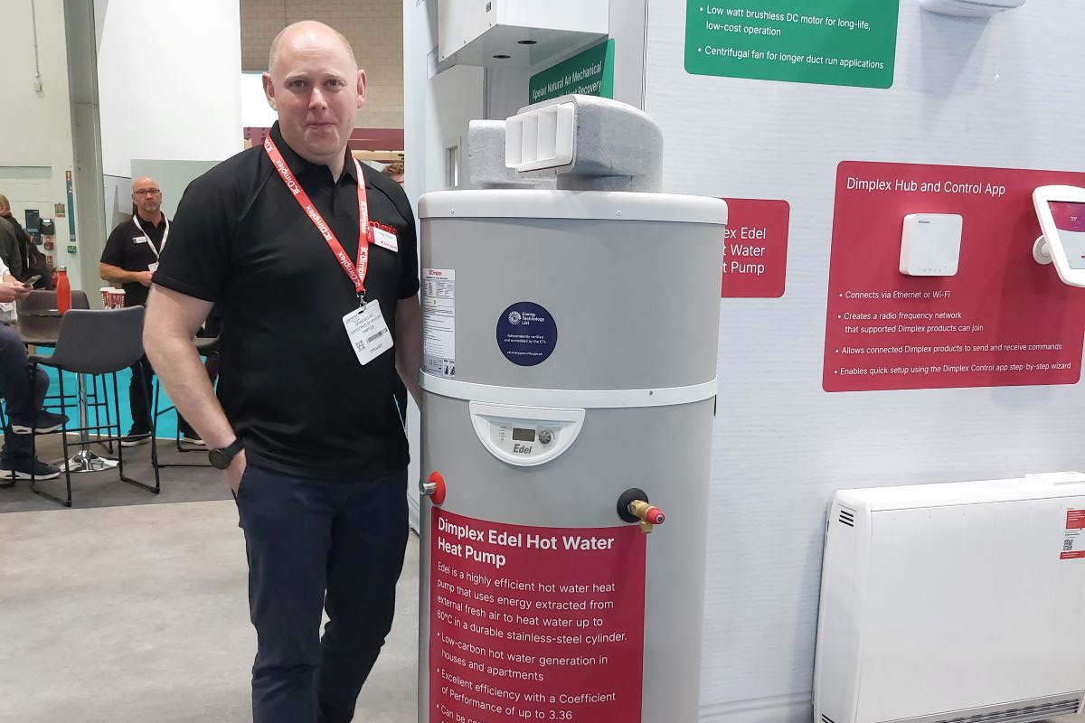 Dimplex hot water heat pump listed on Government ETL