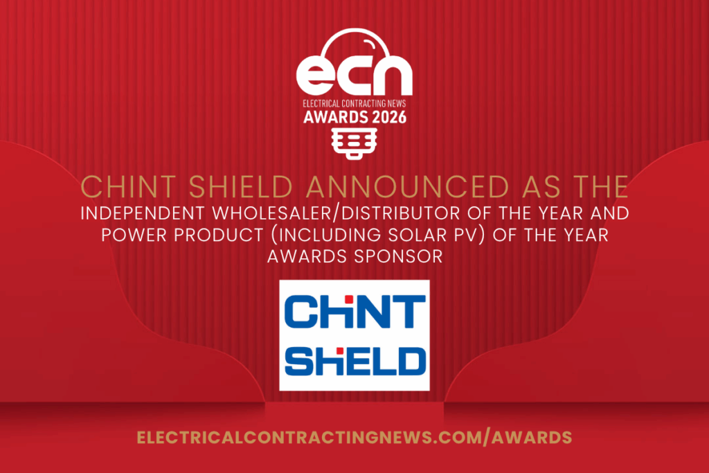 CHINT Shield revealed as sponsor for 2026 ECN Awards