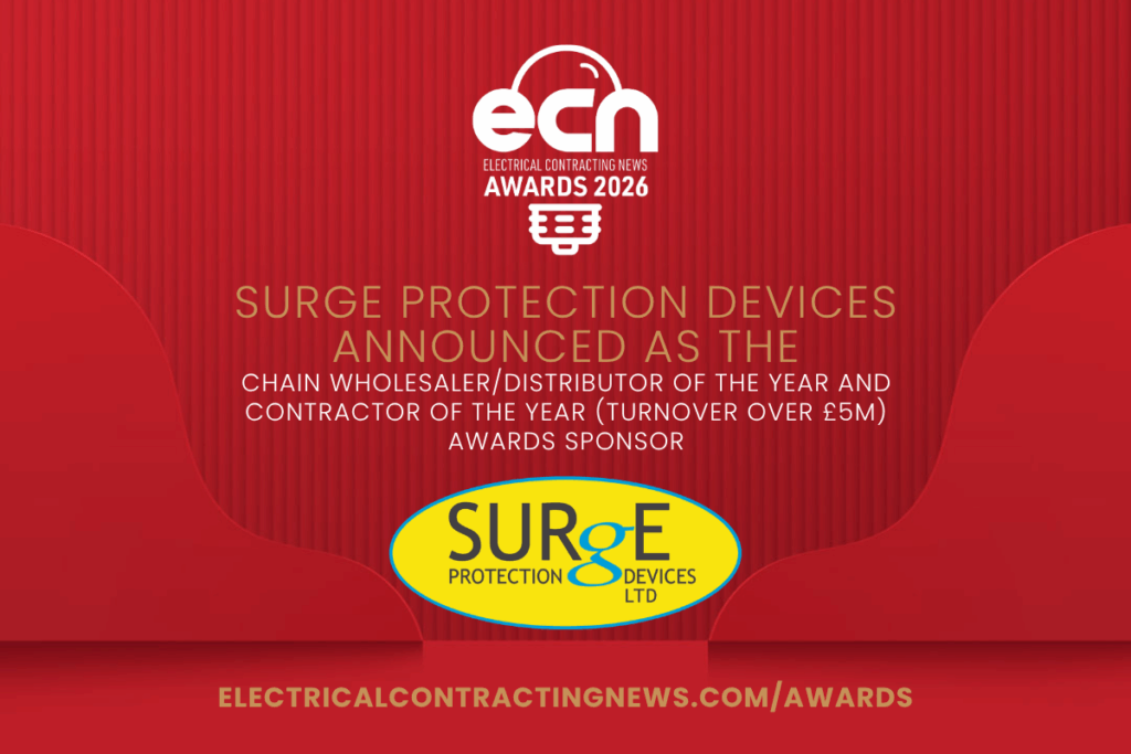 Surge Protection Devices to sponsor awards at 2026 ECN Awards