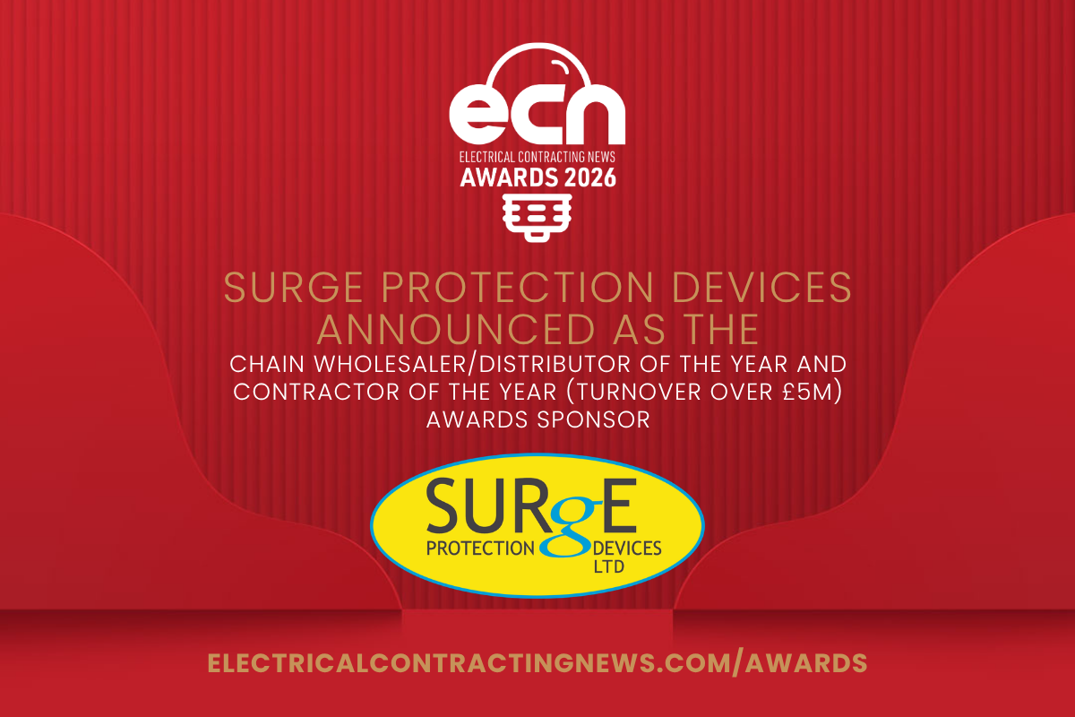 Surge Protection Devices to sponsor awards at 2026 ECN Awards