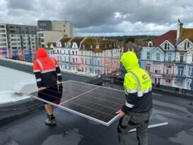 Absolar solar panels installed at Bexhill's De La Warr Pavilion