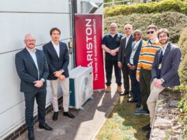 Ariston donates heat pump to university for research