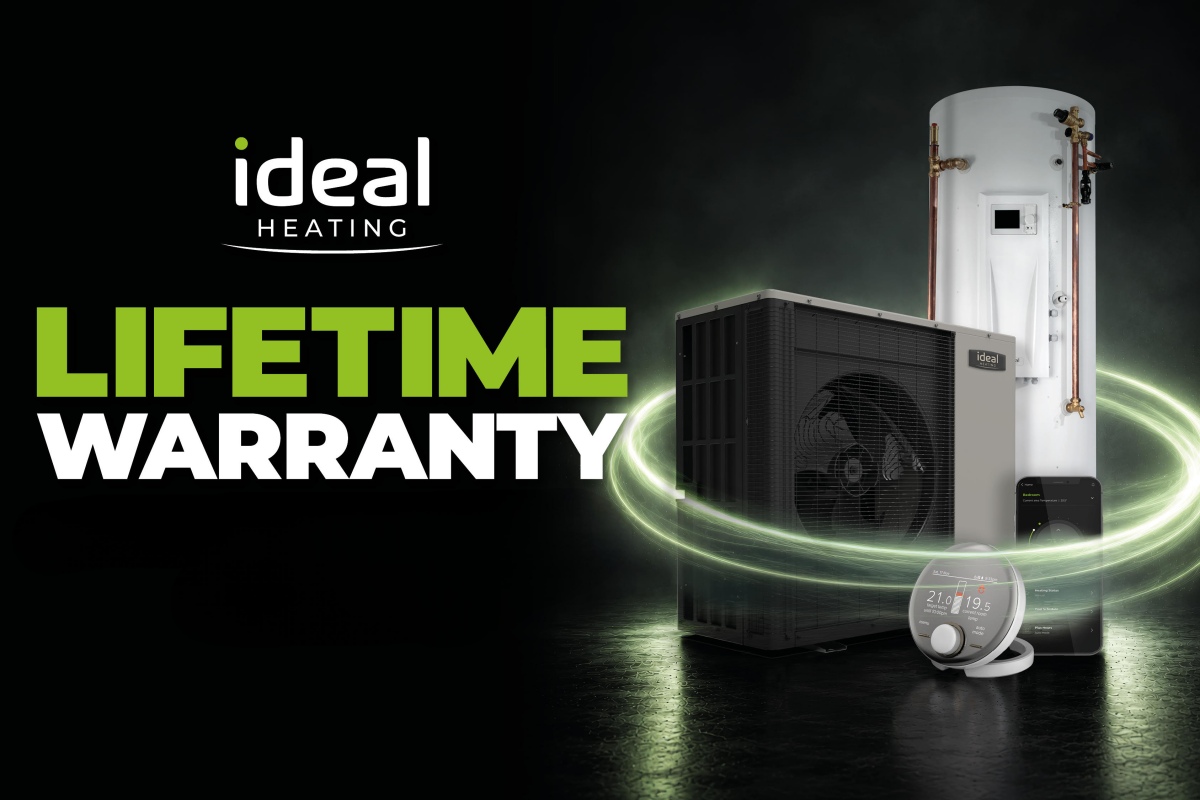 Ideal Heating introduces heat pump lifetime warranty