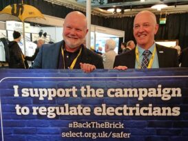 MSP marks International Electricians' Day in parliament