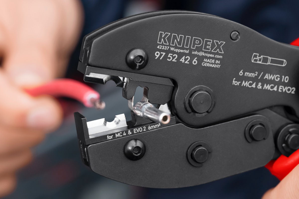 KNIPEX launches PreciForce SAC PV tool