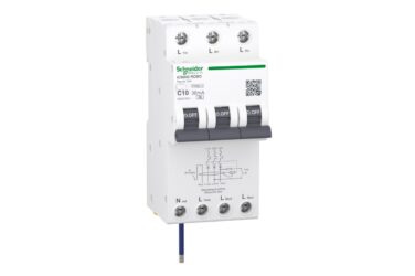 Schneider Electric launches compact three-phase RCBO