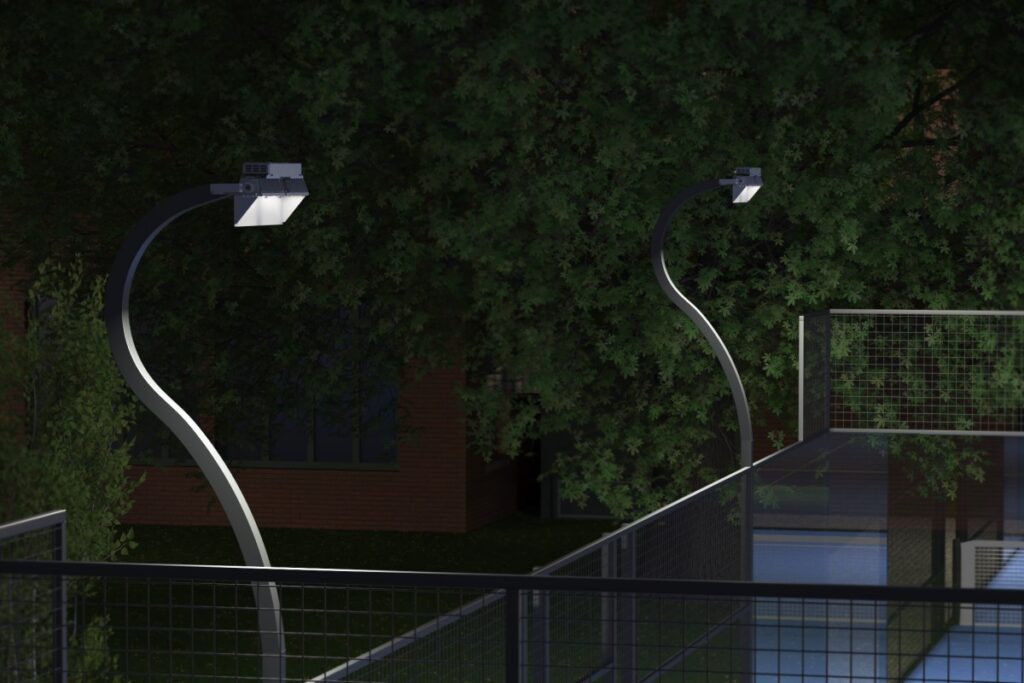 Ansell Lighting introduces new floodlight for padel courts