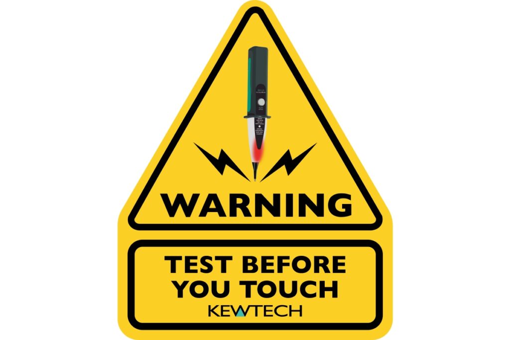 Prevent hazards with the KT1700 single pole tester