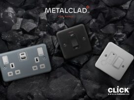Metal Clad Pro wiring accessories from Click Scolmore